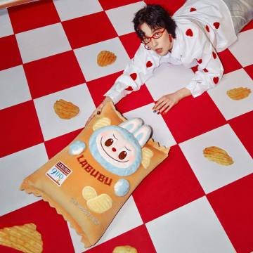 THE MONSTERS Wacky Mart Series-Pillow (Chips)