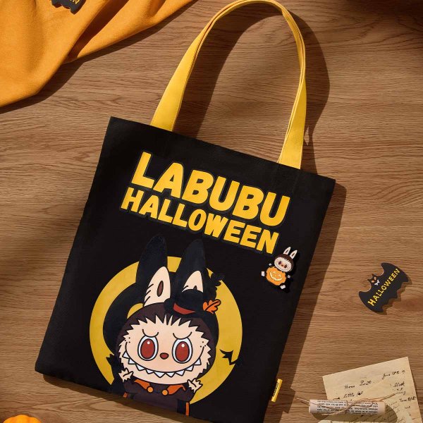 Happy Halloween Party Series-LABUBU Canvas Bag