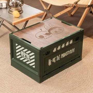 THE MONSTERS Home of the Elves Series-Storage Box(White&Green&Blue)