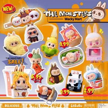 THE MONSTERS Wacky Mart Series Figures