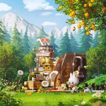 THE MONSTERS Forest Secret Base Series Blocks