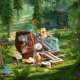 THE MONSTERS Forest Secret Base Series Blocks