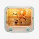 THE MONSTERS Catch Me If You Like Me Series - TV Set Luminous Display Container
