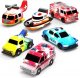 Tub Works? Emergency? Cars Light Up Bath Toys, 6 Pack | Water-Activated Light Up Toys Flash & Change Color | Soft, Squeezable Baby & Toddler Bath Toys | Sensory Toys with Bath Lights for Kids Bath