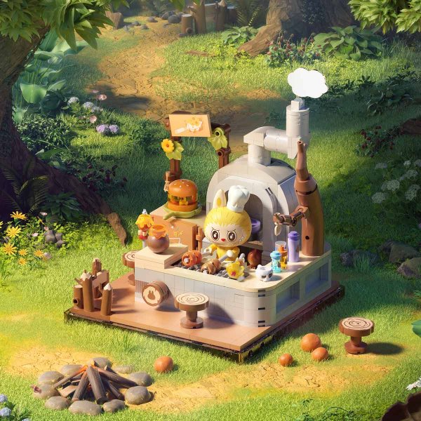 THE MONSTERS Forest Secret Base Series Blocks Part 2